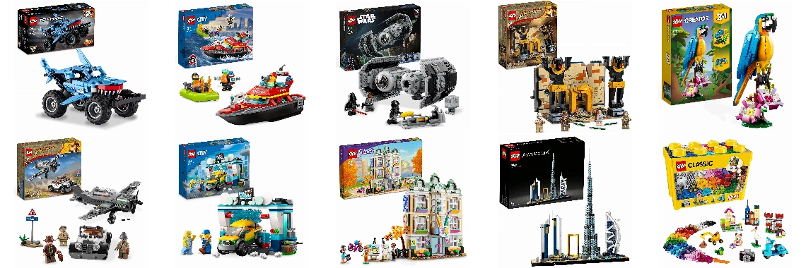 Die 10 besten LEGO-Sets: Ein Muss für jeden LEGO-Fan! Klicke hier, um die ultimativen Bau-Highlights zu entdecken!